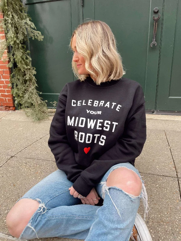 Midwest Roots Crew in Black