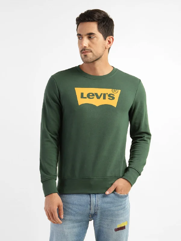 Men's Brand Logo Crew Neck Sweatshirt