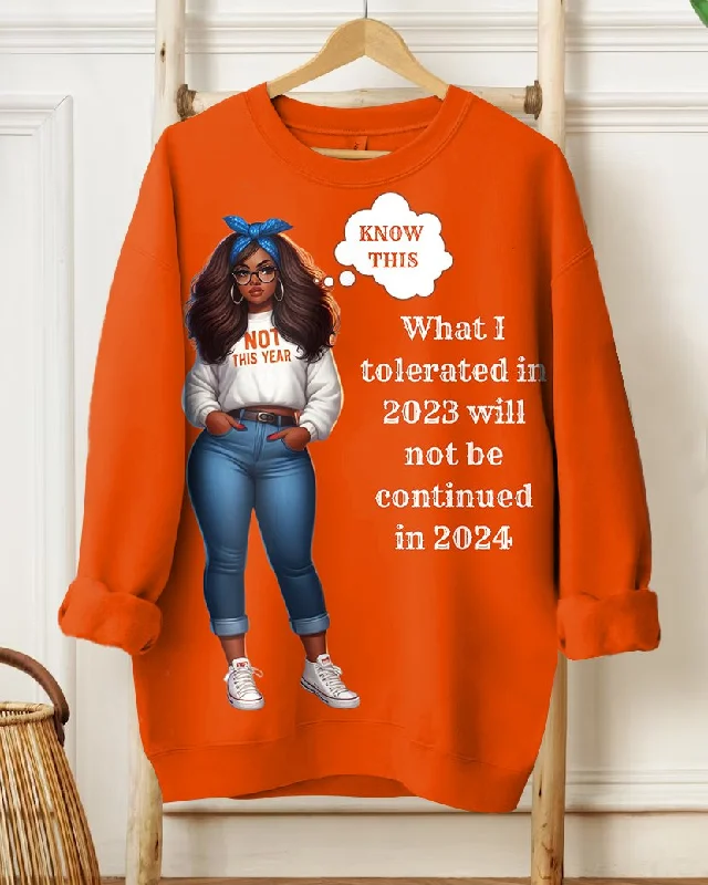 2023 WAS GHETTO AND ROUGH Long Sleeve Sweatshirt