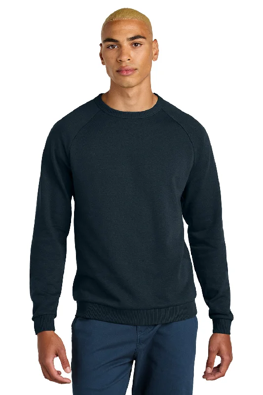 District Mens Perfect Tri Fleece Crewneck Sweatshirt - New Navy Blue