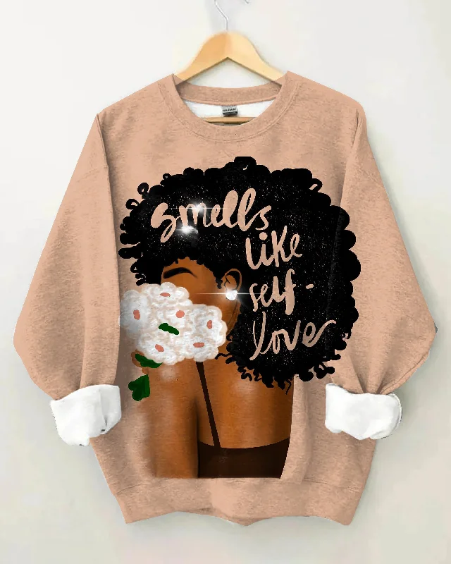 Smell Like Selflove Long Sleeve Sweatshirt