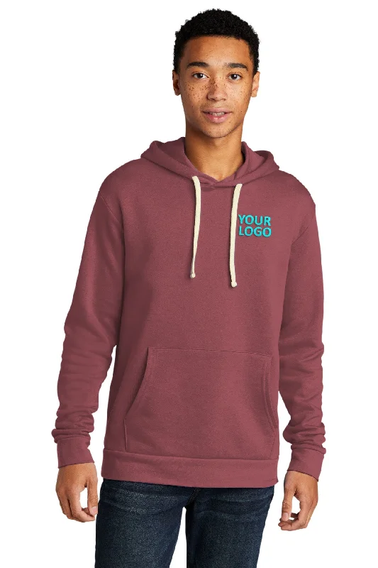 Next Level Unisex Beach Fleece Customized Hoodies, Mauve