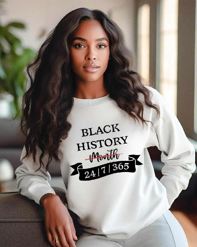 Black History Month Unisex Long Sleeve Sweatshirt