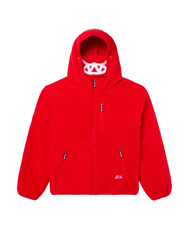 Grin Zip Front Hoodie