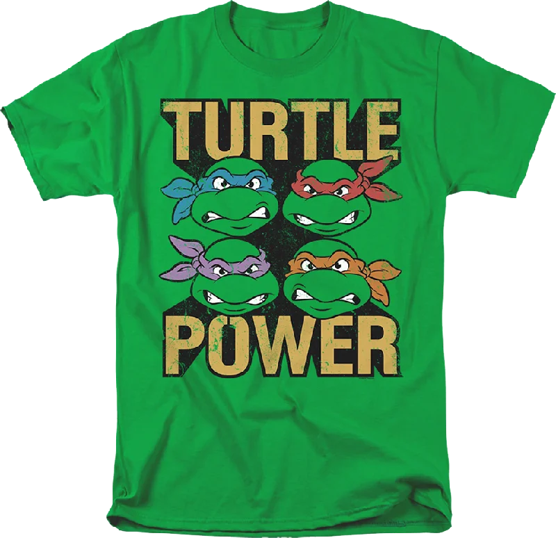 Turtle Power Collage Teenage Mutant Ninja Turtles T-Shirt