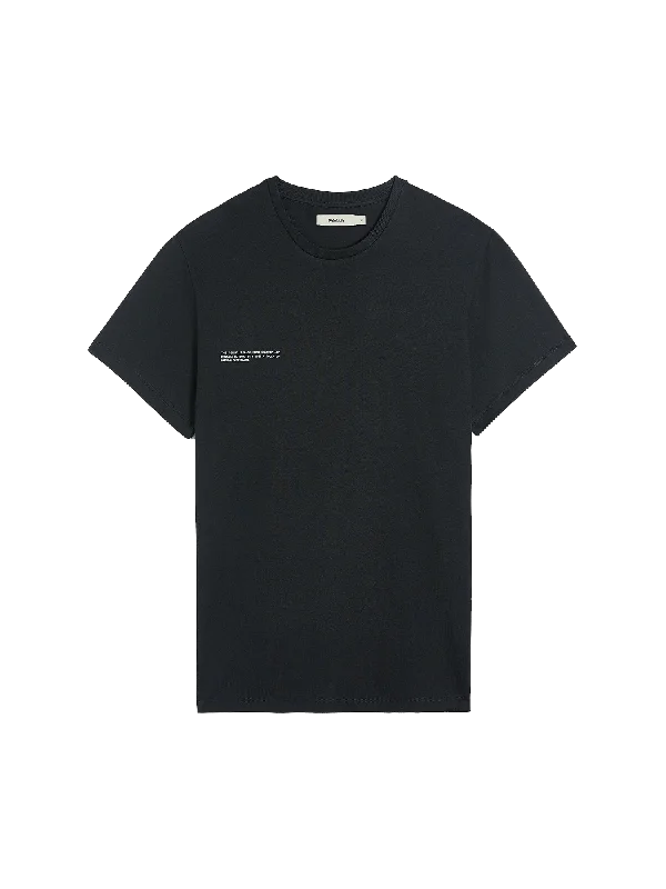 Cotton T-shirt with C-FIBER™ Core—black