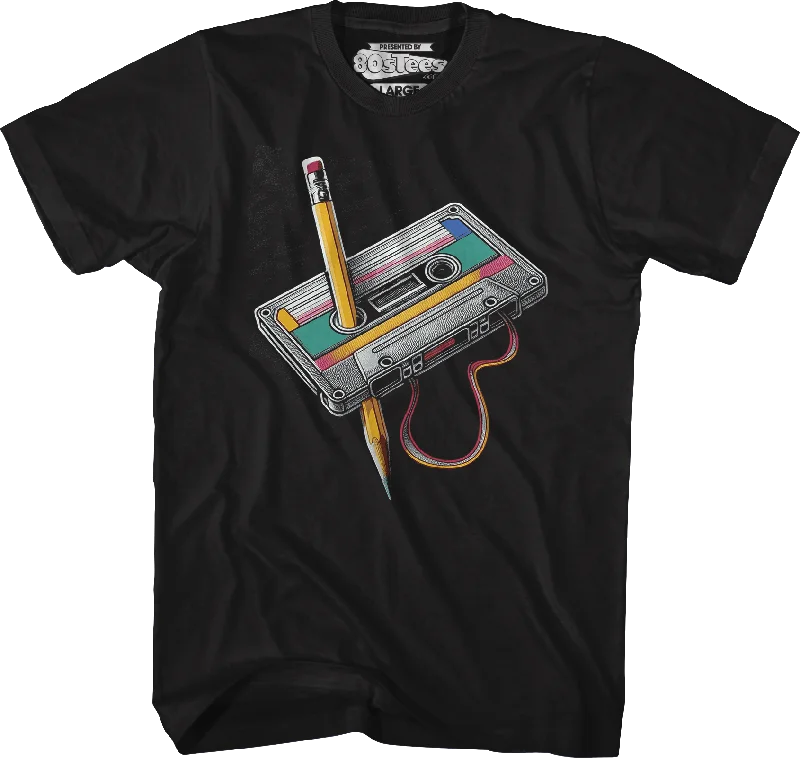 Cassette Tape Rewind T-Shirt