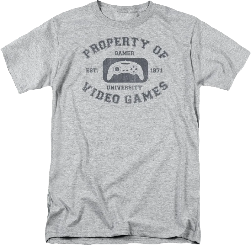 Property Of Video Games T-Shirt