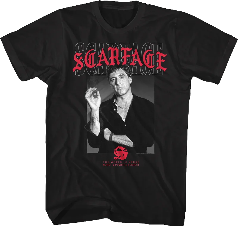 Tony Montana The World Is Yours Scarface T-Shirt