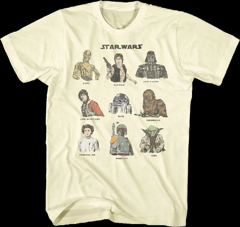 Classic Characters Star Wars T-Shirt