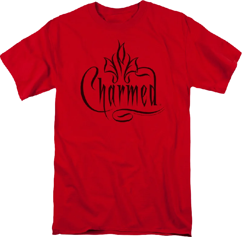 Red Logo Charmed T-Shirt