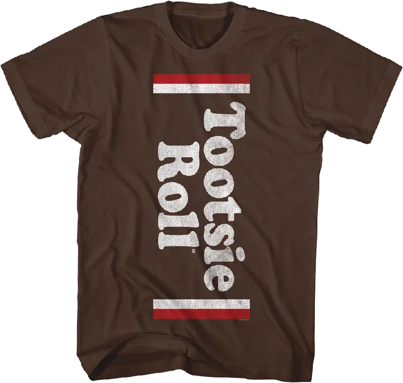 Classic Candy Wrapper Tootsie Roll T-Shirt