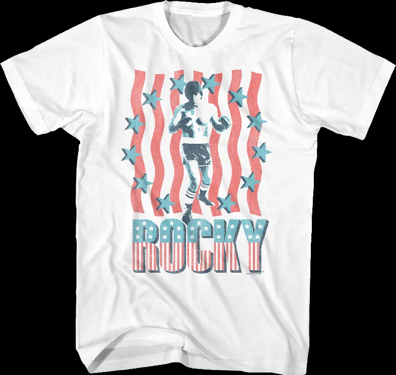 American Flag Rocky Shirt