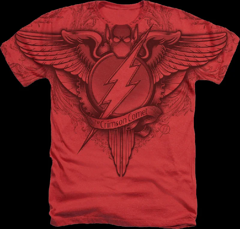 The Flash Gothic Logo DC Comics T-Shirt