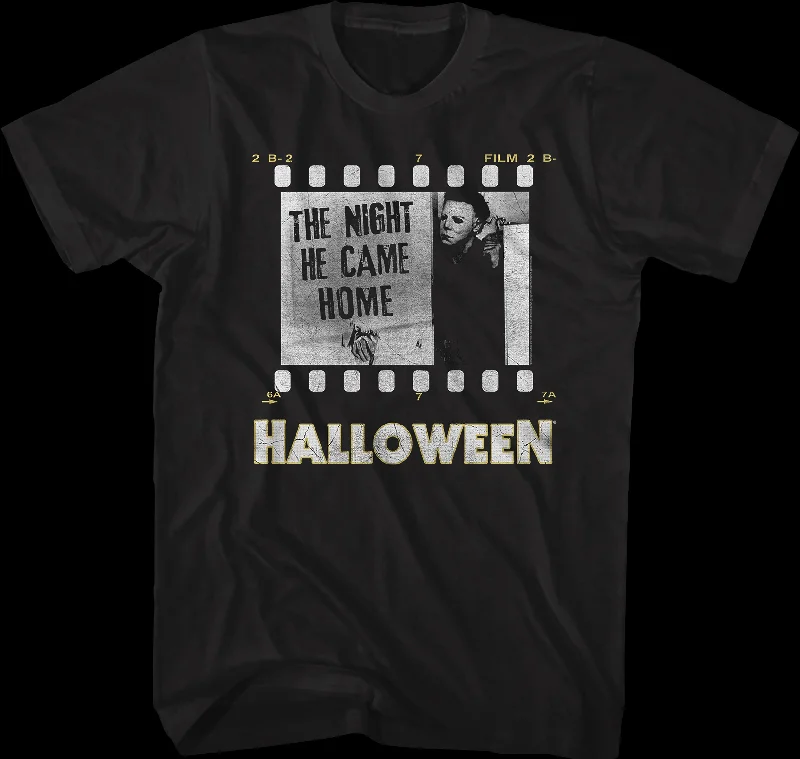 Film Strip Halloween T-Shirt