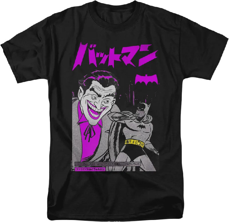 Japanese Joker and Batman T-Shirt