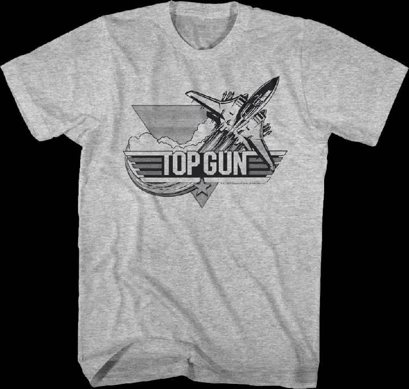 Simple Flyby Top Gun T-Shirt