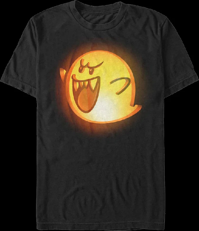 Halloween Boo Ghost Super Mario Bros. T-Shirt