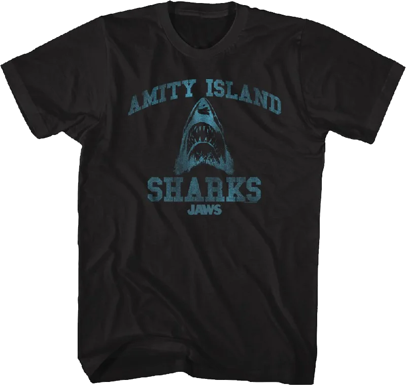 Amity Island Sharks Jaws T-Shirt