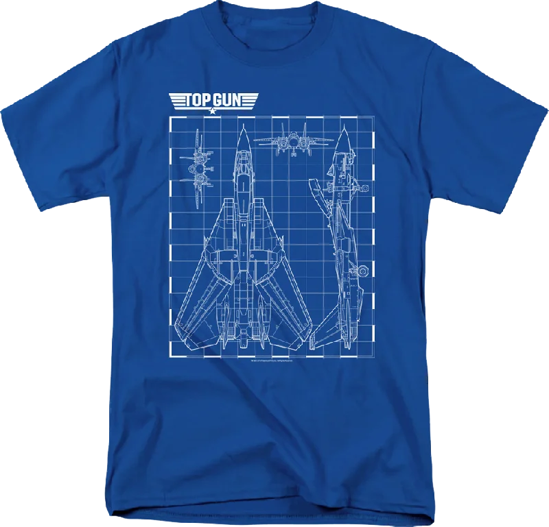 Schematic Top Gun T-Shirt