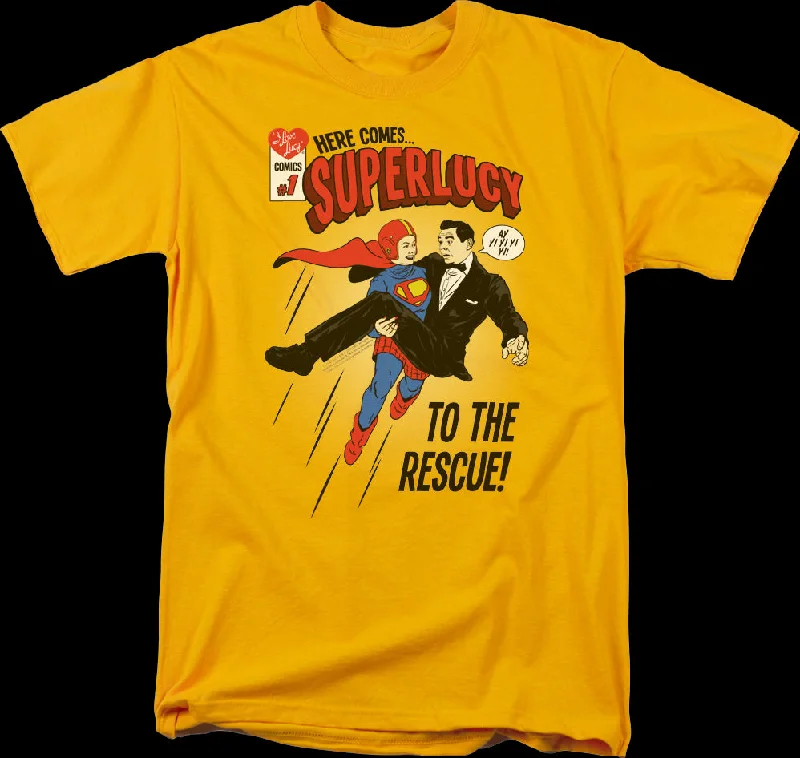 Superlucy To The Rescue I Love Lucy T-Shirt