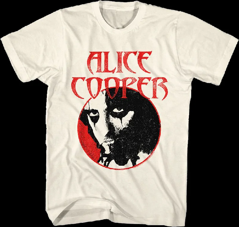 Distressed Circle Alice Cooper T-Shirt