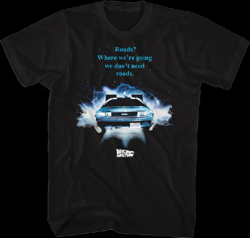 Front & Back Roads Back To The Future T-Shirt