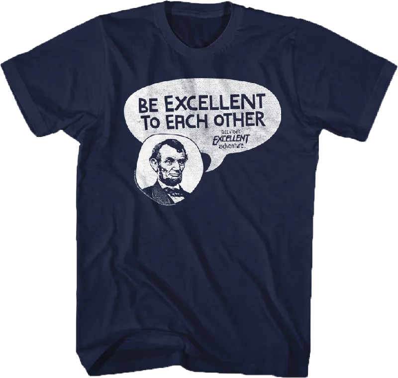 Be Excellent Bill and Ted T-Shirt