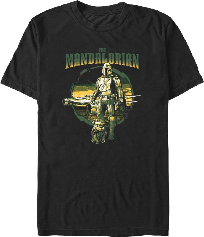 The Mandalorian Season Three Poster Star Wars T-Shirt