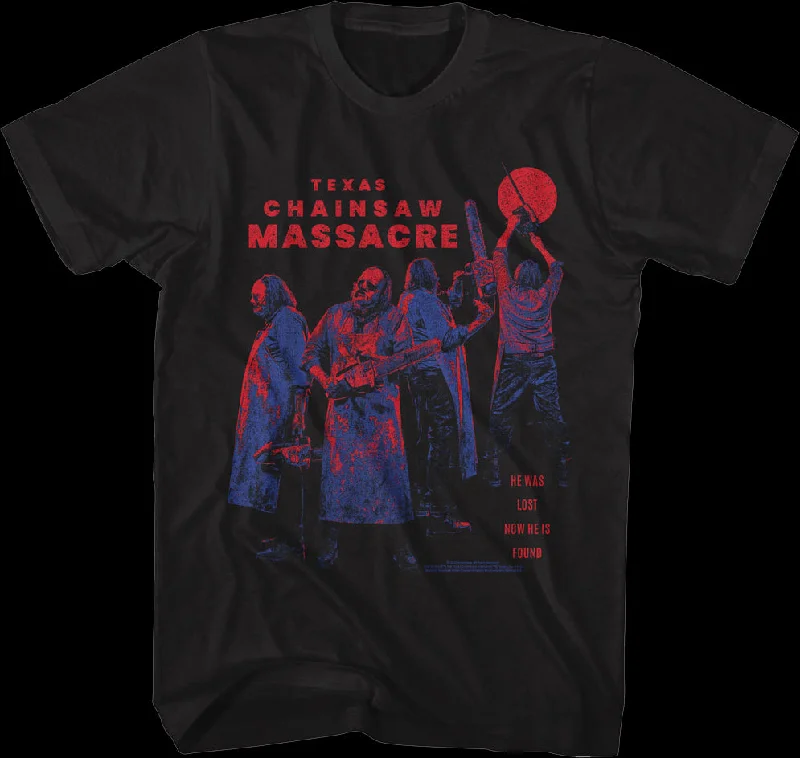 Leatherface Collage Texas Chainsaw Massacre T-Shirt