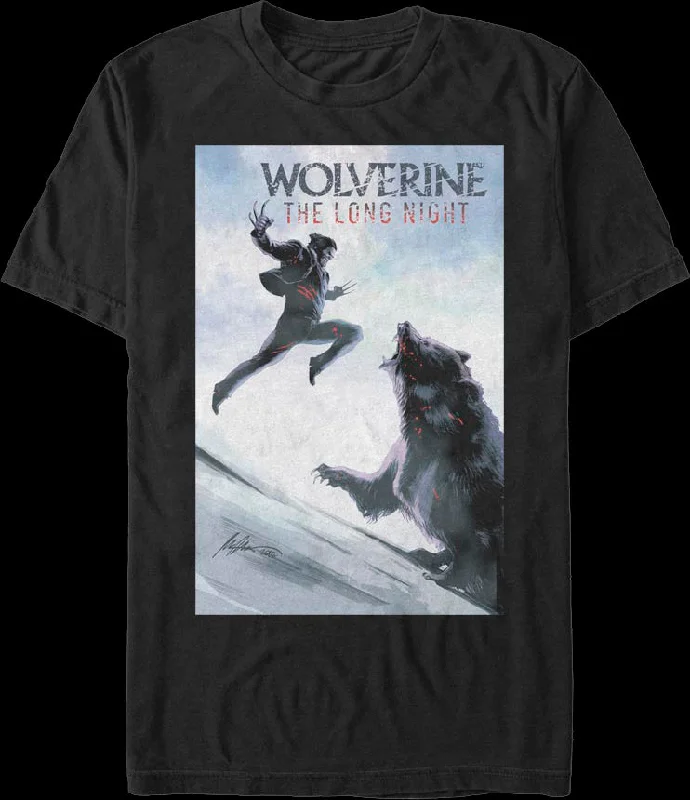 Wolverine The Long Night Marvel Comics T-Shirt