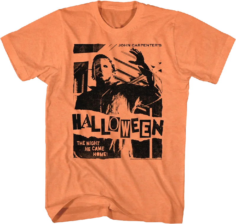 Vintage The Night Michael Myers Came Home Halloween T-Shirt