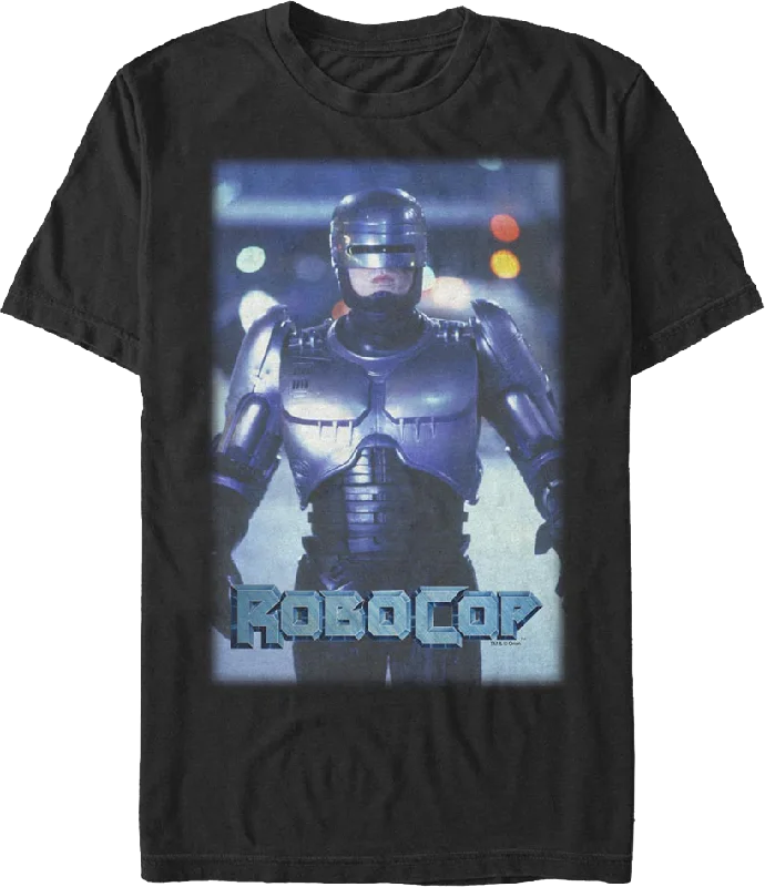 Walking Patrol Robocop T-Shirt