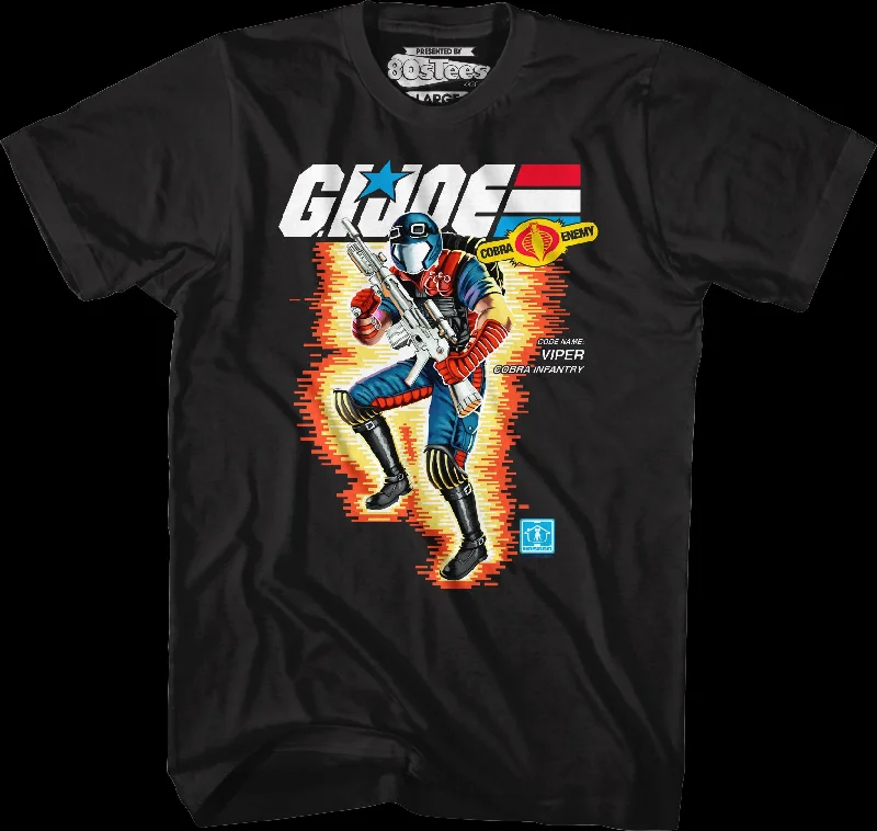 Box Art Viper GI Joe T-Shirt