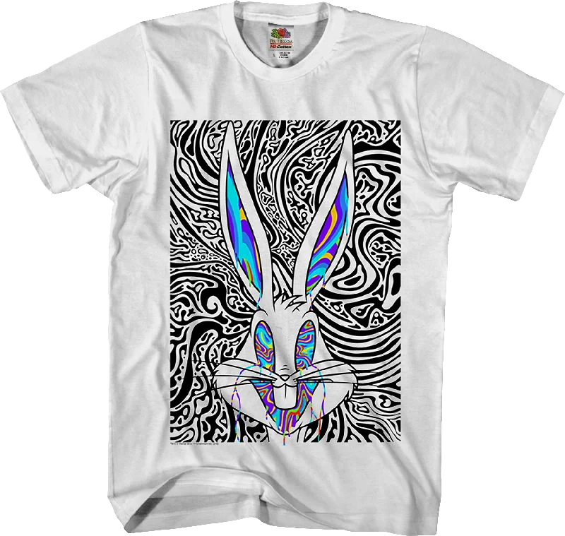 Psychedelic Bugs Bunny Looney Tunes T-Shirt