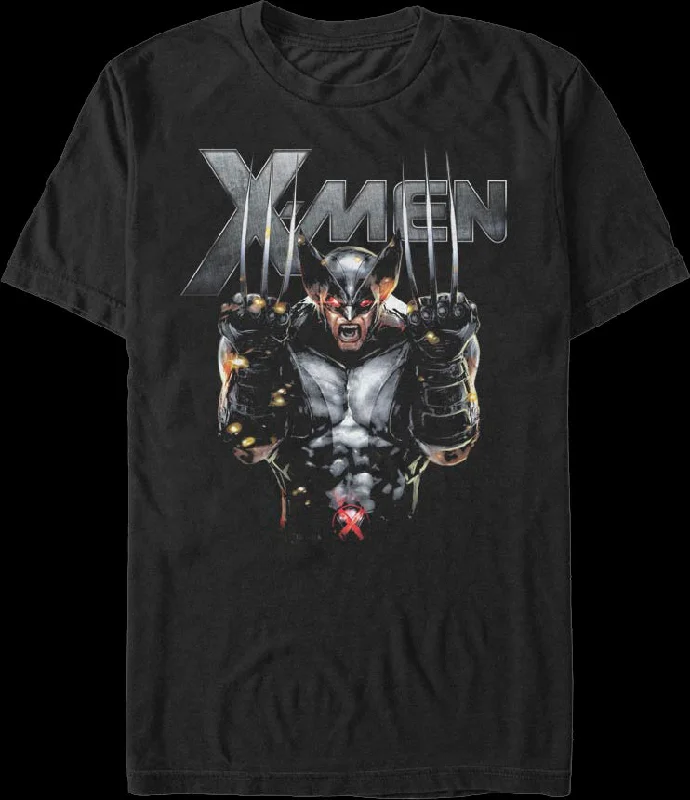 Wolverine X-Force Suit Marvel Comics T-Shirt