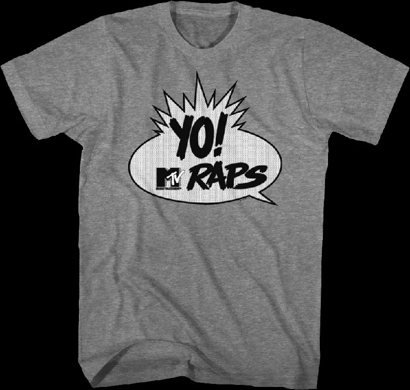 Yo! MTV Raps Vintage Logo MTV Shirt