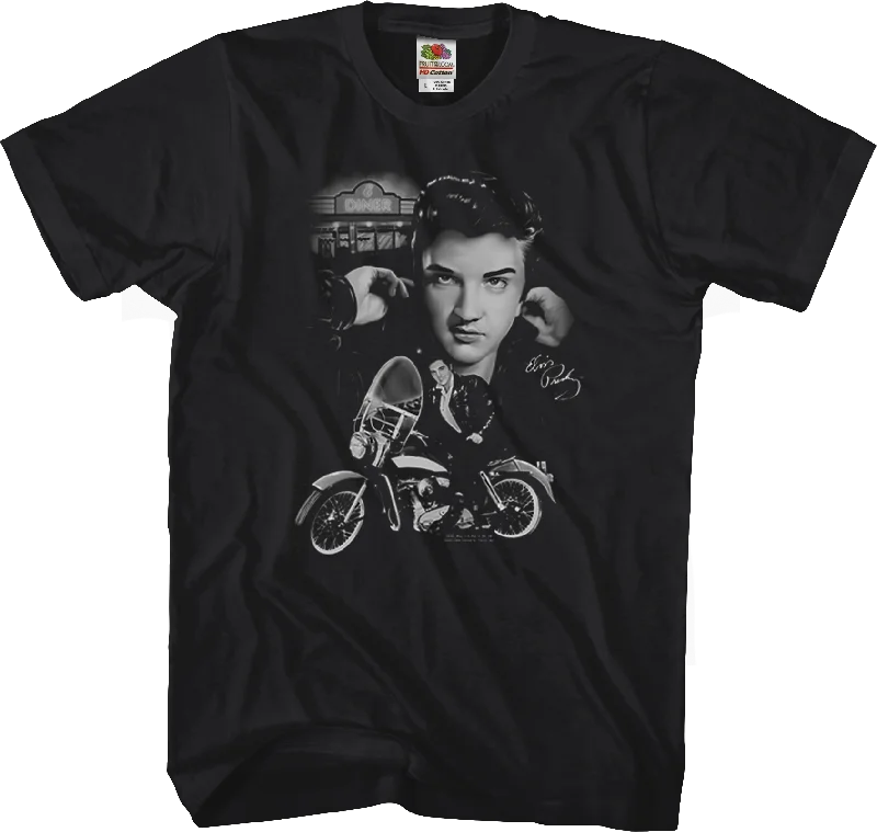 Motorcycle Elvis Presley T-Shirt