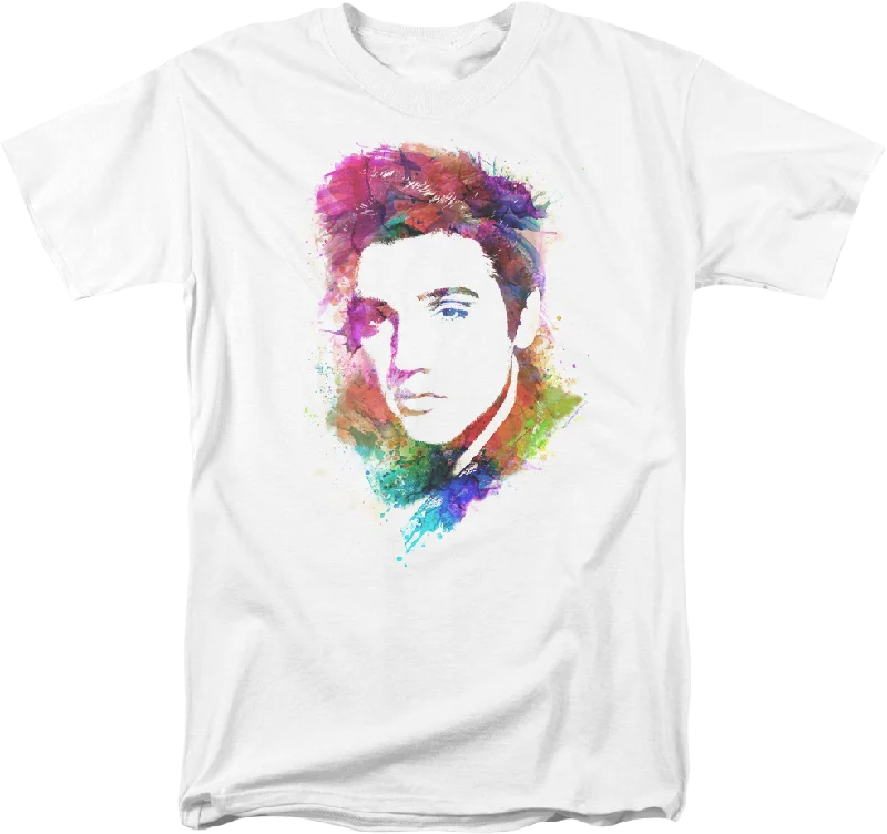 Watercolor Elvis Presley T-Shirt