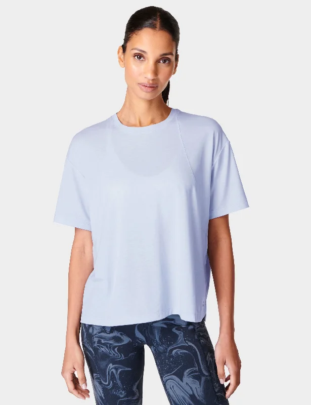 Soft Flow Studio T-Shirt - Salt Blue