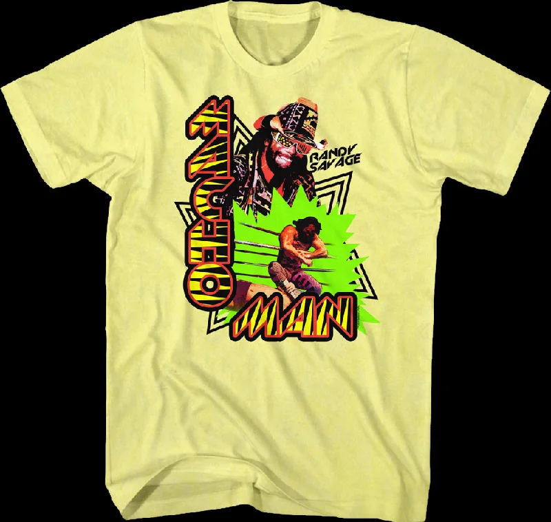 Collage Macho Man Randy Savage T-Shirt