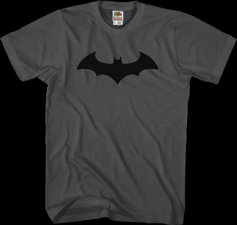 Charcoal Batman Hush Logo Shirt