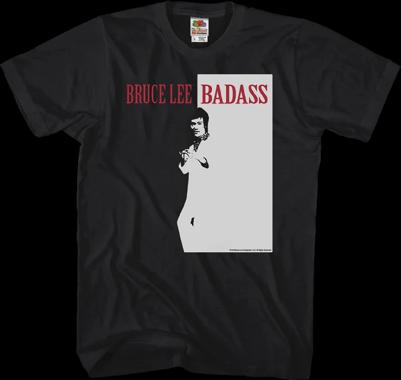 Scarface Badass Bruce Lee T-Shirt