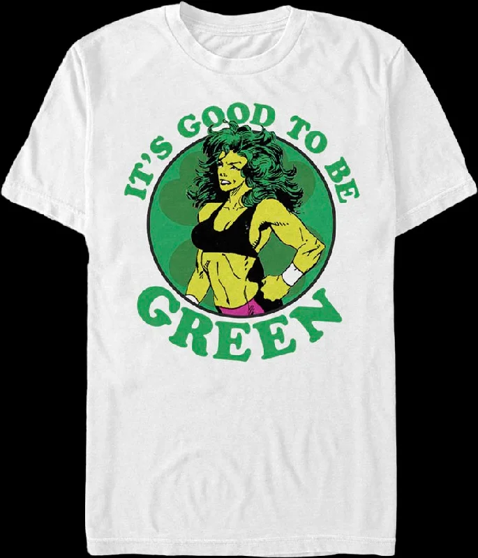 She-Hulk It's Good To Be Green Marvel Comics T-Shirt