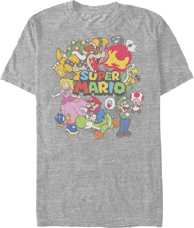 Collage Super Mario Bros. T-Shirt