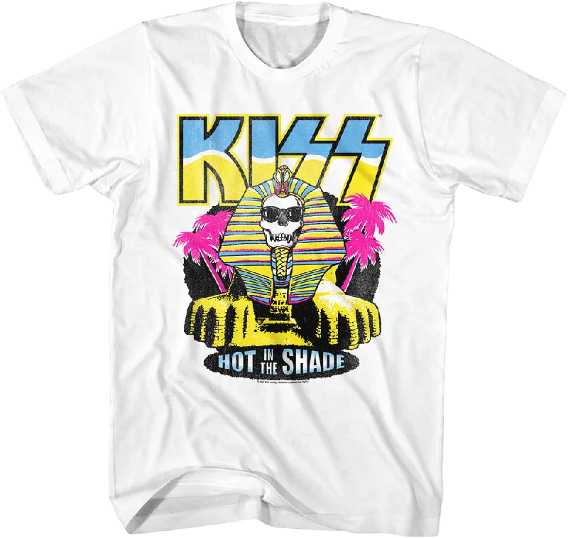 Neon Hot In The Shade KISS T-Shirt