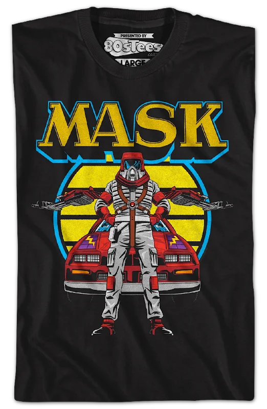 Retro Matt Trakker And Thunderhawk MASK T-Shirt