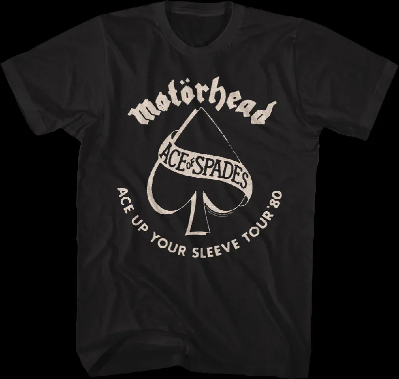 Ace Up Your Sleeve Tour '80 Motorhead T-Shirt