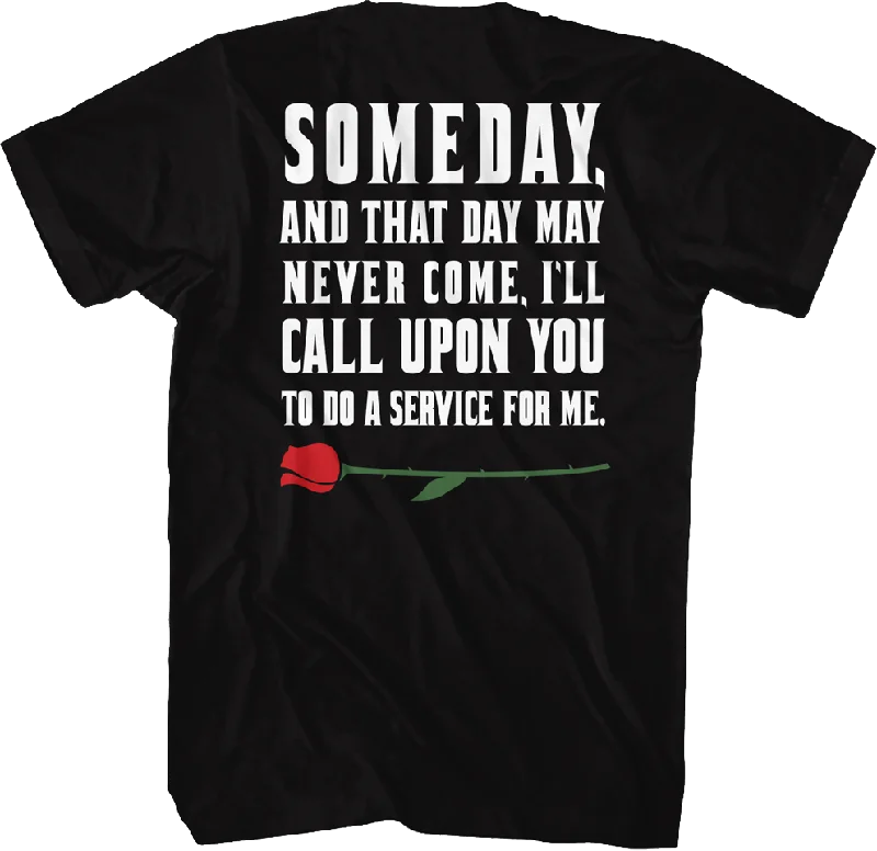 Someday Front & Back Godfather T-Shirt