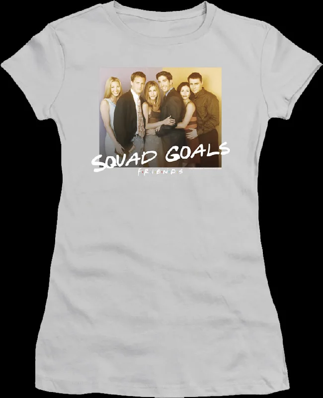 Ladies Squad Goals Friends Shirt